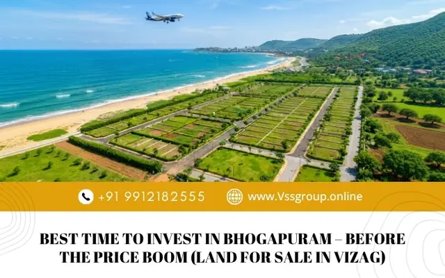 Best Time to Invest in Bhogapuram – Before the Price Boom (Land for Sale in Vizag)