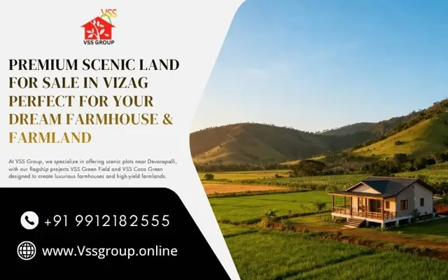 Premium Scenic Land for Sale in Vizag Perfect for Your Dream Farmhouse & Farmland
