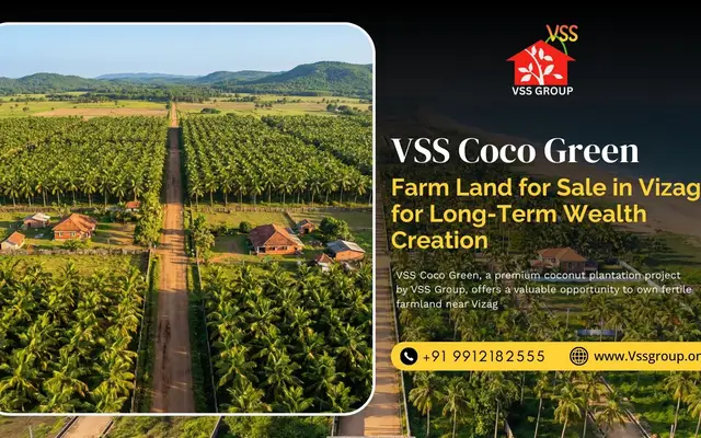 VSS Coco Green: Farm Land for Sale in Vizag for Long-Term Wealth Creation
