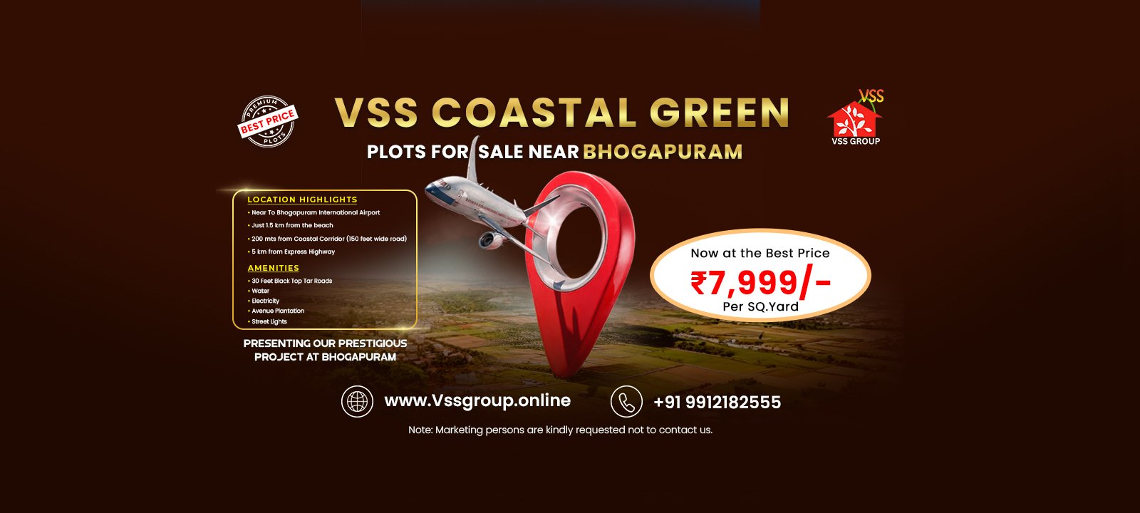 VSS Group website banner